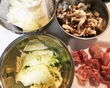鶏もも肉、白菜、しめじのホワイトシチュー作り方1写真
