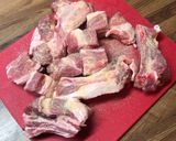 スペアリブと豚ヒレ肉の赤ワイン煮込み♪作り方1写真
