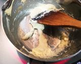 鶏もも肉、白菜、しめじのホワイトシチュー作り方5写真