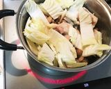 鶏もも肉、白菜、しめじのホワイトシチュー作り方8写真