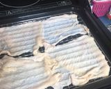 鶏皮のパリパリ焼き作り方2写真