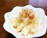 ☆簡単おつまみ♪長芋ポン酢おかかのせ☆作り方1写真
