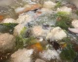 ☆フワッととろける鶏だんごスープ☆作り方7写真