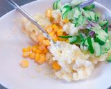 レンチン！彩り野菜と太秋柿のポテトサラダ作り方6写真