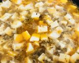 合い挽き肉＆玉葱の麻婆豆腐●中華みそ風味作り方3写真
