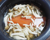 青じそ香る鮭とキノコの炊き込み御飯作り方5写真