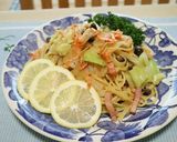 キャベツと桜えびのさっぱりパスタ作り方12写真