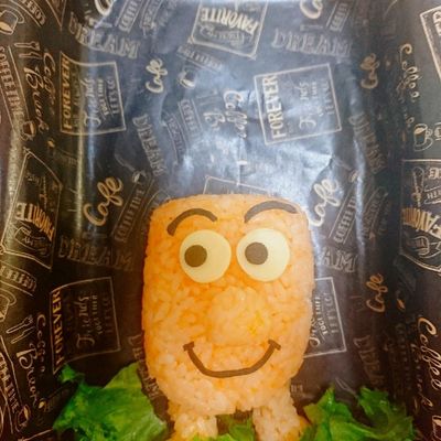 Mr.コンタック』キャラ弁♡ by にｬん吉♡ 【クックパッド】 簡単