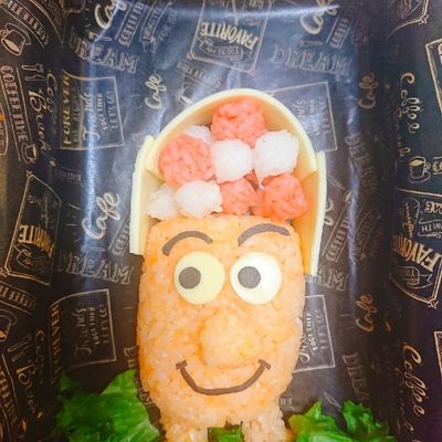 Mr.コンタック』キャラ弁♡ by にｬん吉♡ 【クックパッド】 簡単