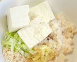 豆腐とれんこんの和風ハンバーグ作り方3写真