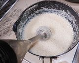 香味きのこのポタージュつけ汁と焼き蕎麦作り方3写真