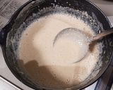 香味きのこのポタージュつけ汁と焼き蕎麦作り方4写真