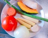 簡単！彩り野菜のミネストローネ作り方1写真