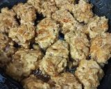 蓮根の煮物リメイク！甘辛鶏つくね☆作り方4写真
