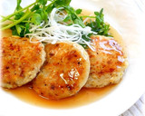 豆腐とれんこんの和風ハンバーグ作り方7写真