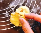 HB使用＊ホワイトチョコとナッツのパン作り方9写真