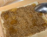 朝ごはんやおやつに ごま蜂蜜トースト作り方3写真