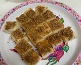 朝ごはんやおやつに ごま蜂蜜トースト作り方4写真