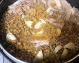 簡単！美味しい！レンズ豆と塩豚の煮込み作り方8写真