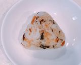 お湯だけ、塩こんぶおかか梅干のだし茶漬け作り方3写真