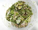 ぷりぷりジューシー！鶏もも肉のり塩唐揚げ作り方5写真