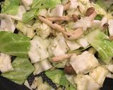 ツナとキャベツのニンニクパスタ作り方2写真
