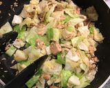 ツナとキャベツのニンニクパスタ作り方3写真