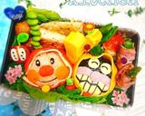 簡単♪『ばいきんまん』おにぎり弁当♡作り方15写真