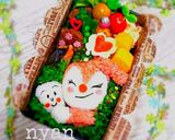 簡単♪『ばいきんまん』おにぎり弁当♡作り方16写真
