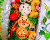 簡単♪『ばいきんまん』おにぎり弁当♡作り方18写真