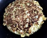 キャベツぐらいしかねえ出汁お好み焼き作り方11写真
