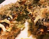 キャベツぐらいしかねえ出汁お好み焼き作り方13写真