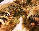 キャベツぐらいしかねえ出汁お好み焼き作り方13写真