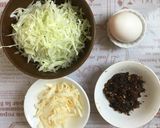 ふじっ子煮で♡お好み焼き風簡単トースト作り方2写真