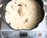 さつまいもニョッキの豆乳味噌スープ作り方9写真