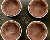 お手軽に♫柿とチョコレートのタルト作り方3写真