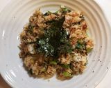 カルシウム♪鯖味噌缶で小松菜チャーハン♪作り方7写真