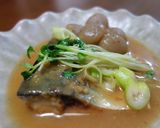 鯖の葱味噌煮作り方5写真