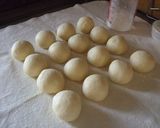 ベーコンエッグ パン作り方3写真