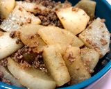 大根とひき肉の煮物♡作り方2写真