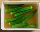 雑な男料理：オクラの白だし漬け！！作り方7写真