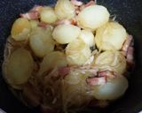 じゃがいもとベーコンの豆乳煮作り方2写真