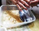 母から伝承、我が家の鯖寿司作り方5写真