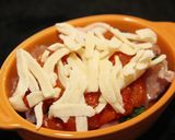 ✿生ハムでブロトマチーズ焼き✿作り方3写真