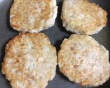 材料少なめでお手軽れんこんハンバーグ☆作り方5写真