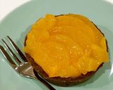 お手軽に♫柿とチョコレートのタルト作り方9写真