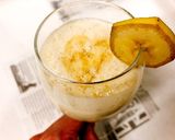 一人暮らしの飲むバナナりんごヨーグルト作り方3写真