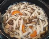 蓮根の擦り流し味噌汁〜根菜たっぷり♫作り方2写真