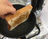 簡単 材料2つのフレンチトースト!作り方2写真