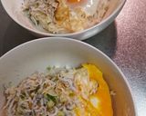 生姜たっぷりしらすネギ丼作り方4写真